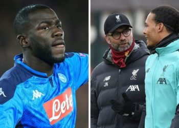 Mercato- Appel téléphonique: Jurgen Klopp a expliqué à Koulibaly comment il jouerait dans la défense de Liverpool - wiwsport