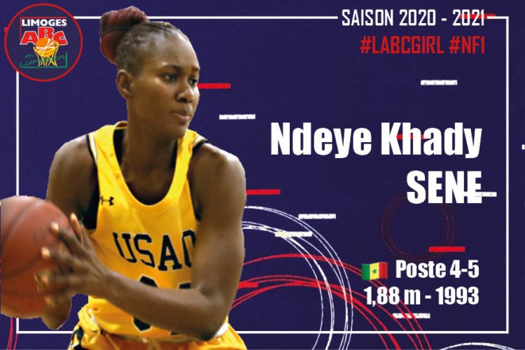 NF1 : Limoges signe l'intérieure Ndeye Khady Sene - wiwsport