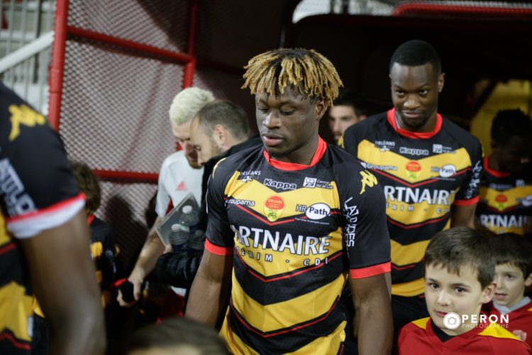 France: Arial Mendy, Joseph Lopy, Issa Soumaré de l'US Orléans en National 1 - wiwsport