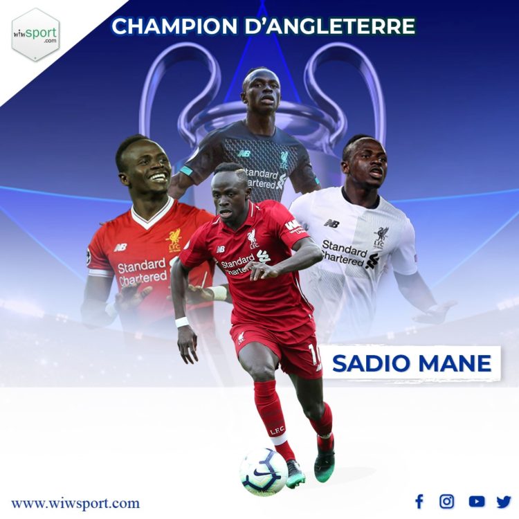 Premier League : Sadio Mané premier sénégalais champion d'Angleterre - wiwsport Premier League : Sadio Mané premier sénégalais champion d'Angleterre - wiwsport