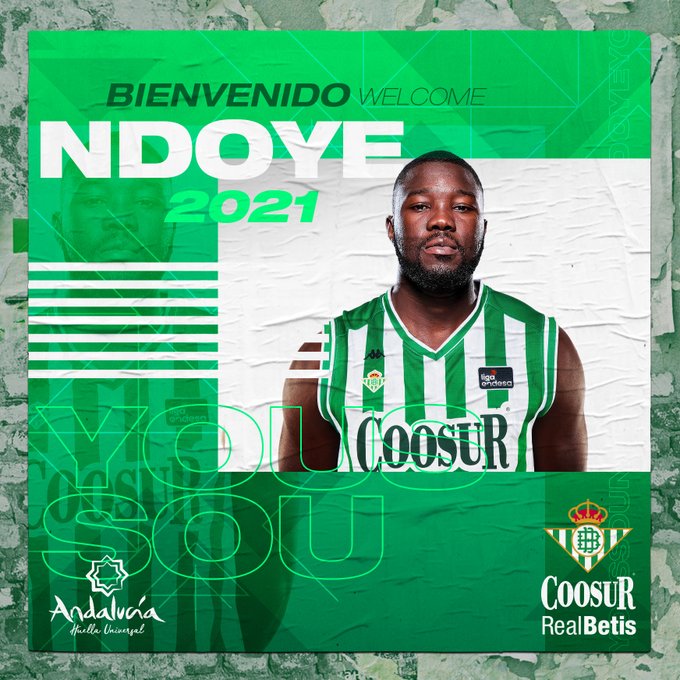 Transfert: Le Real Betis officialise l'arrivée du pivot Youssou Ndoye - wiwsport