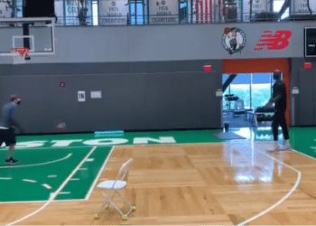 Vidéo: Impressionnant, regardez ce tir primé de Tacko Fall !