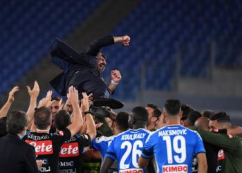 Coupe d&rsquo;Italie- Gennaro Gattuso, entraîneur Naples: « Il y&rsquo;a un Dieu du football… »