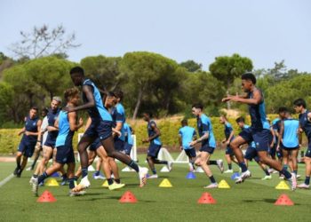 Pape Gueye dans le groupe de Marseille pour le stage en Allemagne