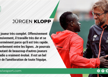 (Vidéo) Jurgen Klopp loue les talents de Sadio Mané « C&rsquo;est un joueur complet, il est le bel exemple de l&rsquo;amélioration de toute l&rsquo;équipe »