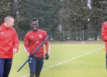 Nîmes : Absents à la reprise Moussa Koné et Sidy Sarr privés d&rsquo;une fête