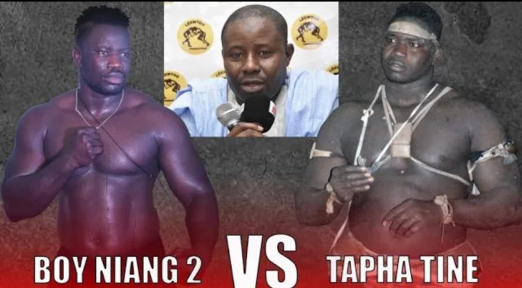 Le combat Tapha Tine vs Boy Niang 2 ficelé par Pape Thialis Faye ! - wiwsport Le combat Tapha Tine vs Boy Niang 2 ficelé par Pape Thialis Faye ! - wiwsport