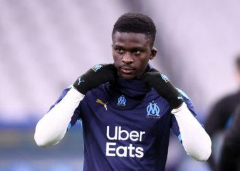 ECHAUFFEMENT - 37 Ahmadou Bamba DIENG om FOOTBALL : Marseille vs Paris SG - Ligue 1 Uber Eats - 07/02/2021 FEP/Panoramic PUBLICATIONxNOTxINxFRAxITAxBEL
