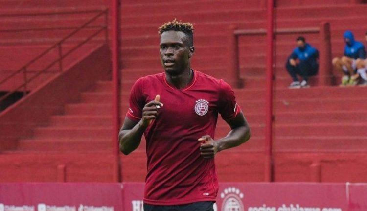 Ousmane Ndong (CA Lanus, D1 Argentine) : "Il m'a fallu beaucoup de temps pour m'adapter" - wiwsport Ousmane Ndong (CA Lanus, D1 Argentine) : "Il m'a fallu beaucoup de temps pour m'adapter" - wiwsport