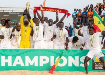 Décoration des Lions du Beach Soccer aujourd'hui - wiwsport