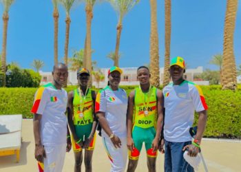 Triathlon - Championnats d'Afrique 2021 : Cherif Malainy Diop et Seynabou Faye terminent à la 6e place - wiwsport