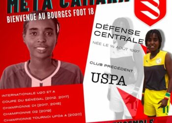 Mercato : Meta Camara de l'USPA rejoint Bourges Foot 18 en R1F - wiwsport