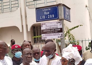 (vidéo) Inauguration : La rue Liberté 289 rebaptisée "Rue Abdoulaye Diaw" - wiwsport