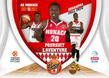 Basket : Ibrahima Fall Faye rempile avec Monaco (officiel) - wiwsport