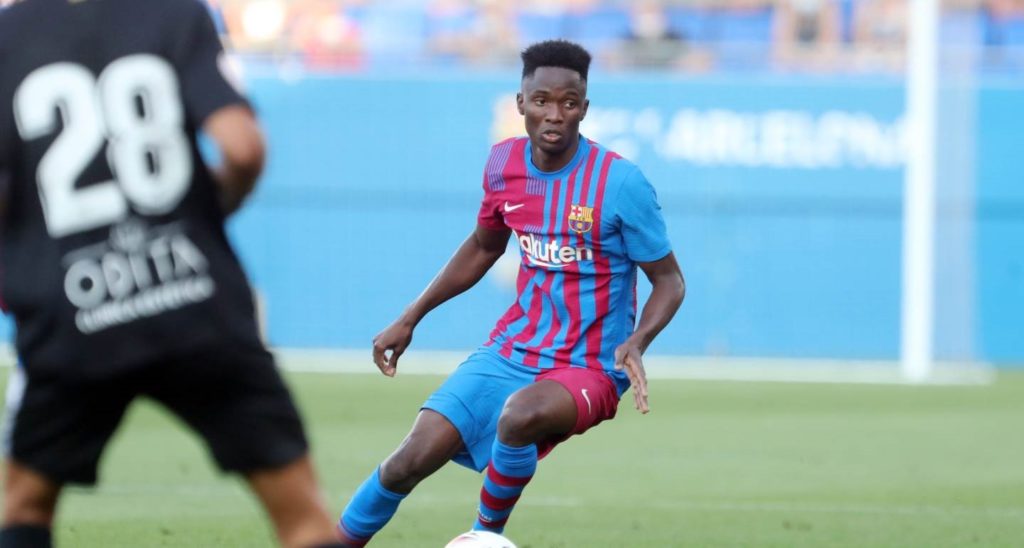 FC Barcelone : Revivez en vidéo le premier match de Moussa Ndiaye avec l'équipe première - wiwsport FC Barcelone : Revivez en vidéo le premier match de Moussa Ndiaye avec l'équipe première - wiwsport