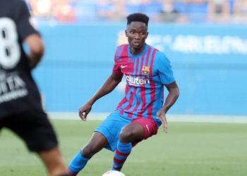 FC Barcelone : Revivez en vidéo le premier match de Moussa Ndiaye avec l'équipe première - wiwsport