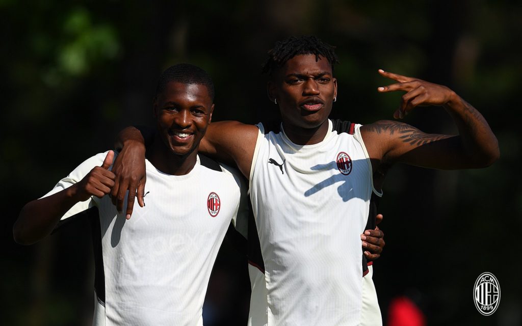 AC Milan : Premier entrainement de Fodé Ballo-Touré - wiwsport AC Milan : Premier entrainement de Fodé Ballo-Touré - wiwsport