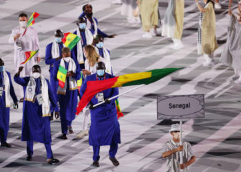 (Vidéo) JO Tokyo 2021 - Cérémonie d'ouverture: Regardez le défilé de la délégation sénégalaise ! - wiwsport