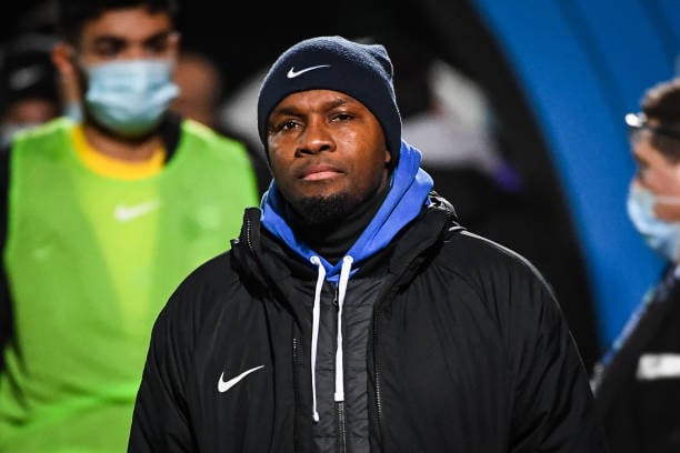 La Ligue 2 reprend ce samedi : Voici les sénégalais encore engagés pour cette saison - wiwsport Omar DAF of Sochaux during the French Ligue 2 BKT match between Chambly and Sochaux at Pierre Brisson stadium on February 5, 2021 in Beauvais, France. (Photo by Matthieu Mirville/Icon Sport via Getty Images)