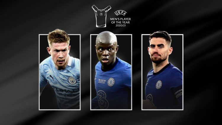 Joueur de l'année UEFA : De Bruyne, Ngolo et Jorginho nominés, Mendy et Mané absents du top 10 - wiwsport Joueur de l'année UEFA : De Bruyne, Ngolo et Jorginho nominés, Mendy et Mané absents du top 10 - wiwsport