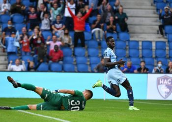 Havre AC : Jamal Thiaré marque son premier but de la saison en Ligue 2