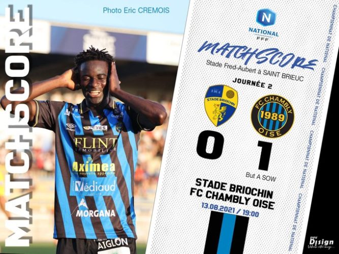 Chambly : Buteur, Ansou Sow offre la victoire à son équipe - wiwsport Chambly : Buteur, Ansou Sow offre la victoire à son équipe - wiwsport