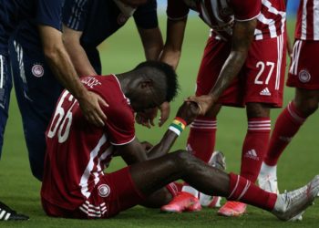 Europa League : Pape Abou Cissé buteur avec l&rsquo;Olympiacos… puis sort sur blessure