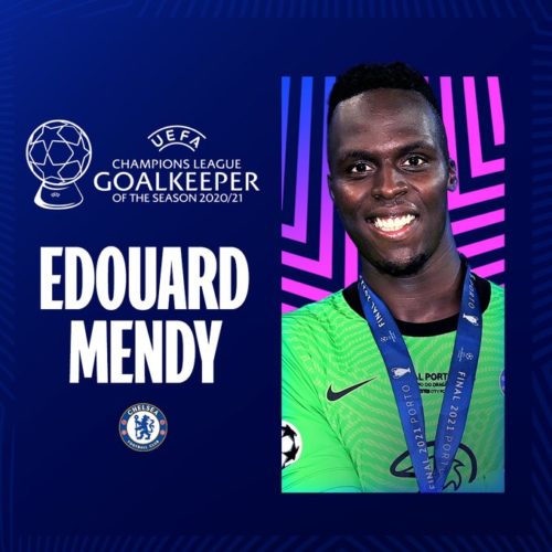 Officiel : Edouard Mendy meilleur gardien UEFA de l'année ! - wiwsport Officiel : Edouard Mendy meilleur gardien UEFA de l'année ! - wiwsport