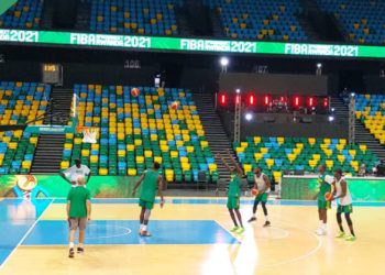 Afrobasket 2021 – (Vidéo)  Les Lions ont pris leurs repères au Kigali Arena