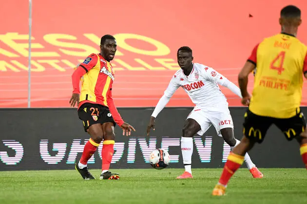 Ligue 1 : Krépin Diatta et Sofiane Diop (Monaco) titulaires face à Lens ! - wiwsport 21 Massadio HAIDARA lens - 27 Krepin DIATTA mona FOOTBALL : Lens vs Monaco - Ligue 1 Uber Eats - 23/05/2021 AnthonyBIBARD/FEP/Panoramic PUBLICATIONxNOTxINxFRAxITAxBEL