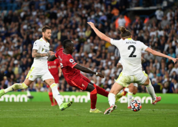 Premier League : Liverpool s'impose à Leeds, Sadio Mané marque son 2e but - wiwsport