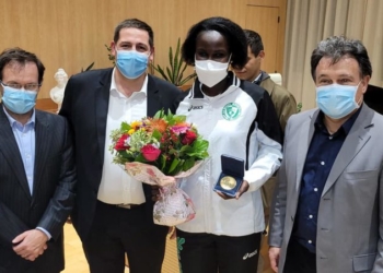 Bineta Diongue honorée par la Mairie Bondy pour avoir participé aux JO de Tokyo 2021 - wiwsport