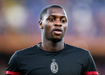 Fode Ballo-Toure of Ac Milan during warm up before the Serie A match between UC Sampdoria and AC Milan at Stadio Luigi Ferraris Genoa Italy on 23 August 2021. (Photo Marco Canoniero)
PILKA NOZNA SEZON 2021/2022 LIGA WLOSKA
FOT. SPORTPHOTO24/NEWSPIX.PL
ENGLAND OUT!
---
Newspix.pl 

Photo by Icon Sport - Fode BALLO-TOURE - Stadio Comunale Luigi Ferraris - Genes (Italie)