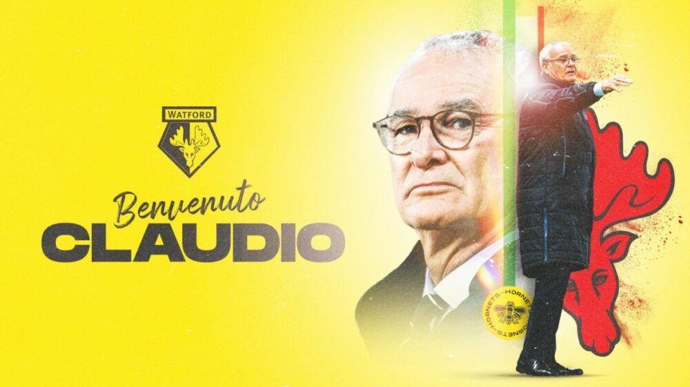 OFFICIEL : Claudio Ranieri devient le nouvel entraîneur de Watford d'Ismaila Sarr - wiwsport OFFICIEL : Claudio Ranieri devient le nouvel entraîneur de Watford d'Ismaila Sarr - wiwsport