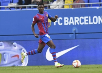 FC Barcelone : Moussa Ndiaye a enfin effectué ses débuts officiels avec le Barça B - wiwsport