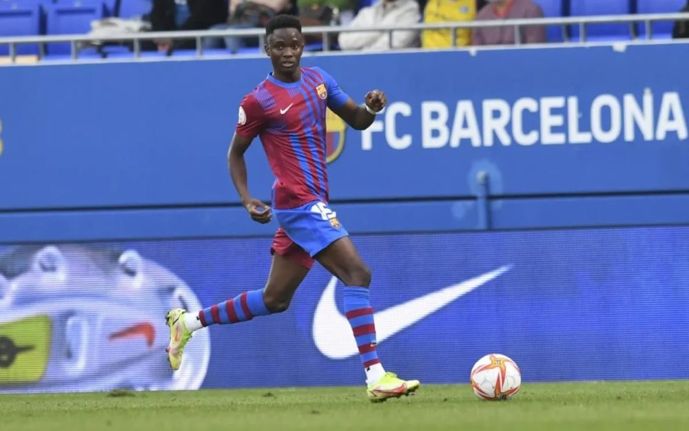 FC Barcelone : Moussa Ndiaye a enfin effectué ses débuts officiels avec le Barça B - wiwsport FC Barcelone : Moussa Ndiaye a enfin effectué ses débuts officiels avec le Barça B - wiwsport