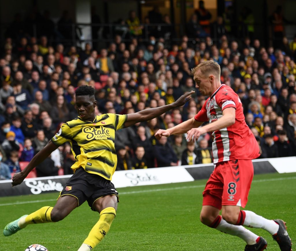 Premier League : Watford d'Ismaila Sarr s'incline contre Southampton - wiwsport Premier League : Watford d'Ismaila Sarr s'incline contre Southampton - wiwsport