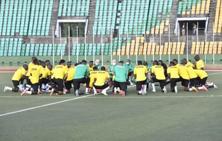 (vidéo) Equipe nationale : Regardez l'unique séance d'entraînement des Lions à Soweto ! - wiwsport