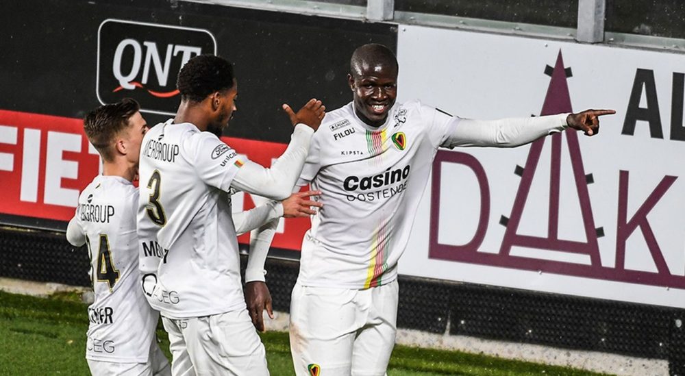 Pro League : Makhtar Gueye marque son 7e but, Oostende ramène un bon nul de Saint-Trond - wiwsport Pro League : Makhtar Gueye marque son 7e but, Oostende ramène un bon nul de Saint-Trond - wiwsport