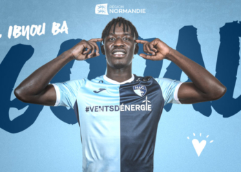 Vidéo  – Le Havre : Pape Ibnou Ba marque son deuxième but