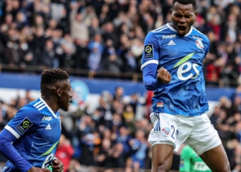 Ligue 1 : Strasbourg et Habib Diallo, buteur, s'offrent une manita contre Saint-Etienne - wiwsport