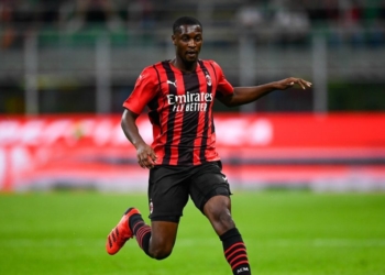 MILAN, ITALY - September 12, 2021: Fode Ballo-Toure of AC Milan in action during the Serie A football match between AC Milan and SS Lazio. (Photo by Nicolò Campo/Sipa USA) 

Photo by Icon Sport - Fode BALLO-TOURE - San Siro - Milan (Italie)