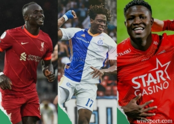 Top 10 performance : Sadio Mané sur le podium, Kaly Sène résiste à Makhtar Guèye - wiwsport