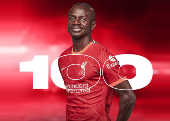 La Premier League rend hommage à Sadio Mané : 5ème joueur actif avec 100 buts ! - wiwsport