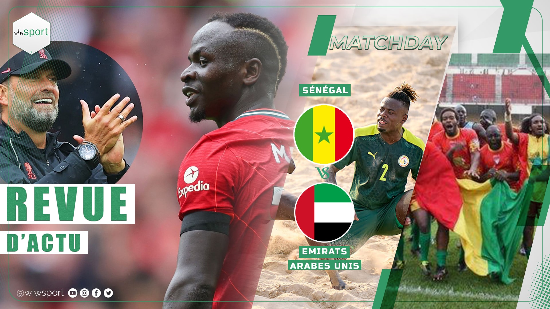 Revue : Klopp s'explique sur les raisons de la sortie prématurée de Sadio Mane, les Lions en quête d’une place en demi-finale - wiwsport Revue : Klopp s'explique sur les raisons de la sortie prématurée de Sadio Mane, les Lions en quête d’une place en demi-finale - wiwsport