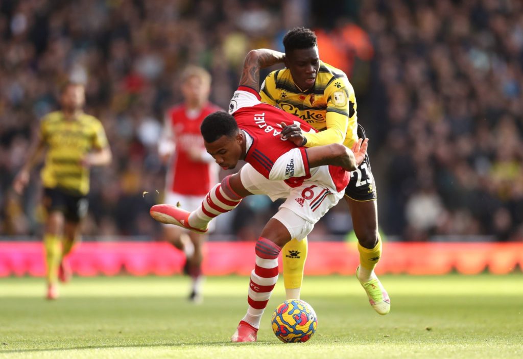Premier League : Watford d'Ismaila Sarr s'incline devant Arsenal - wiwsport