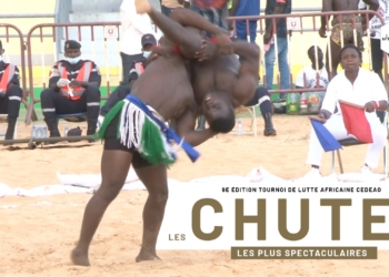 Lutte : Tournoi CEDEAO - Revivez les chutes les plus spectaculaires - wiwsport
