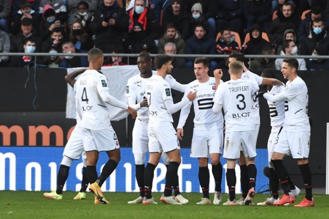 Ligue 1 : Insatiable, Rennes d'Alfred Gomis s'offre Lorient et s'installe dauphin du PSG - wiwsport Ligue 1 : Insatiable, Rennes d'Alfred Gomis s'offre Lorient et s'installe dauphin du PSG - wiwsport