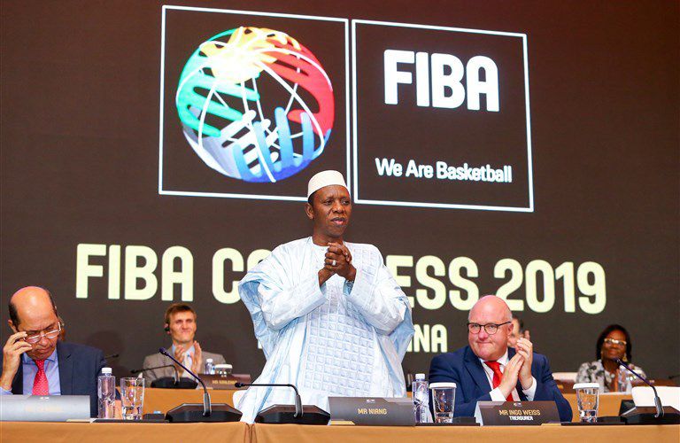 Basket : Président de FIBA Monde Hamane Niang en visite au Sénégal - wiwsport
