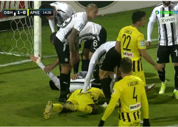 Aris : Badou Ndiaye victime d&rsquo;une commotion cérébrale